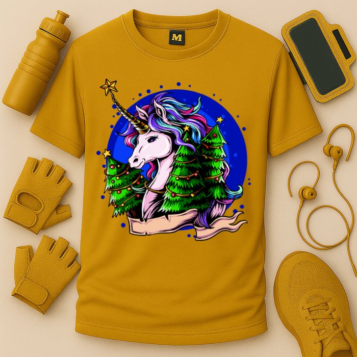 A Magical Unicorn Christmas Performance Shirt