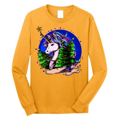 A Magical Unicorn Christmas Long Sleeve Shirt