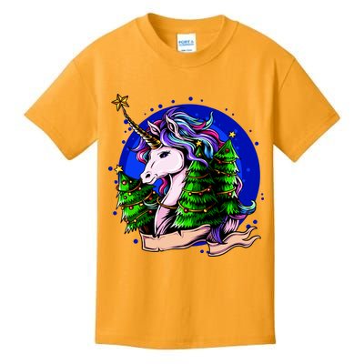 A Magical Unicorn Christmas Kids T-Shirt