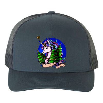 A Magical Unicorn Christmas Yupoong Adult 5-Panel Trucker Hat