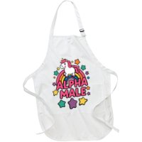 Alpha Male Unicorn Funny Embarrassing Joke Ironic Apron