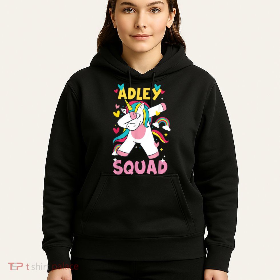 Adley Merch Unicorn Design Hoodie