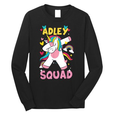 Adley Merch Unicorn Design Long Sleeve Shirt