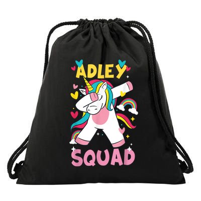 Adley Merch Unicorn Design Drawstring Bag