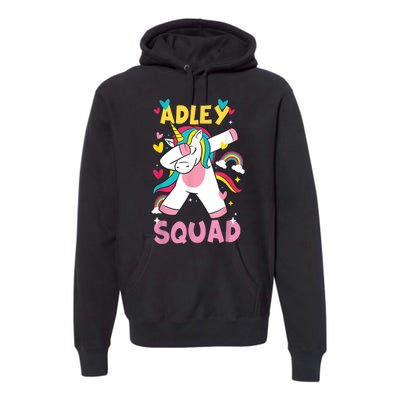 Adley Merch Unicorn Design Premium Hoodie