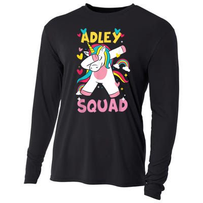 Adley Merch Unicorn Design Cooling Performance Long Sleeve Crew