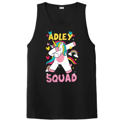 Adley Merch Unicorn Design PosiCharge Competitor Tank