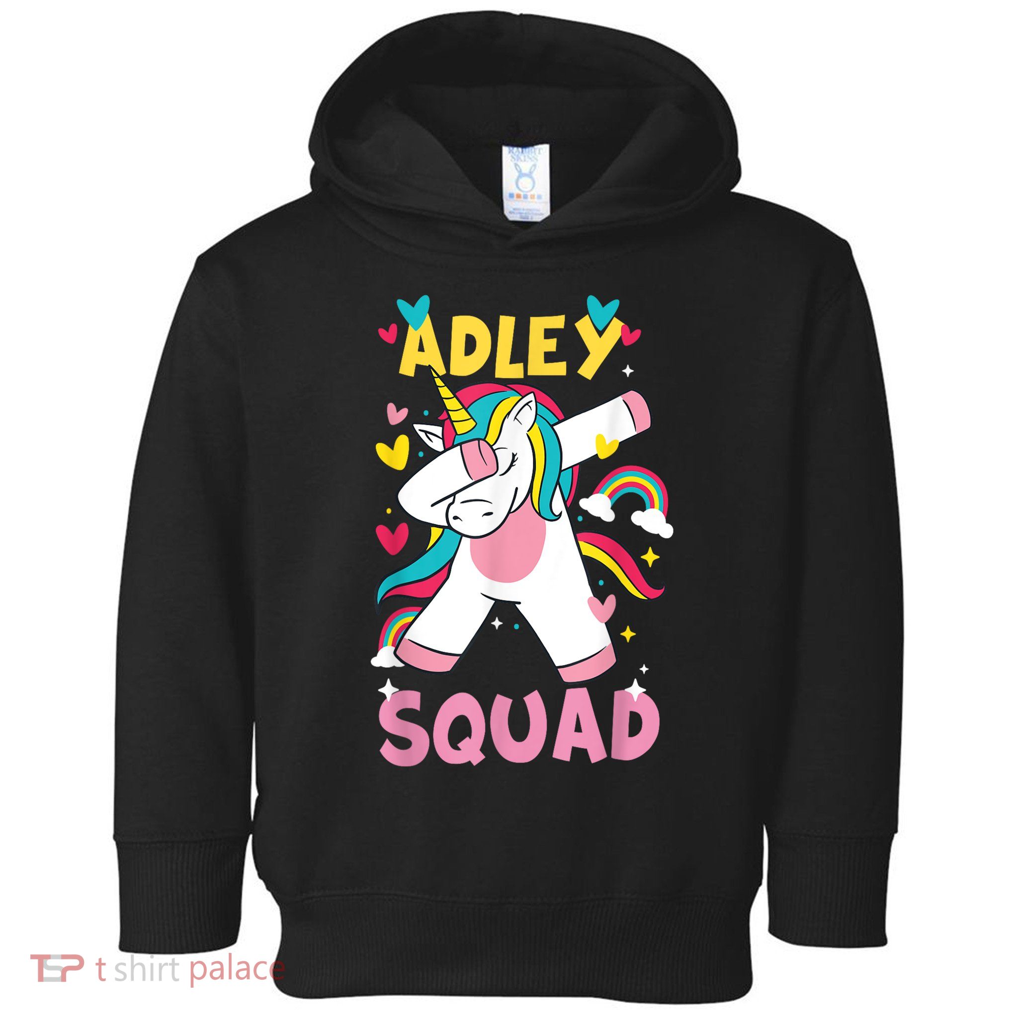 Adley Merch Unicorn Design Toddler Hoodie