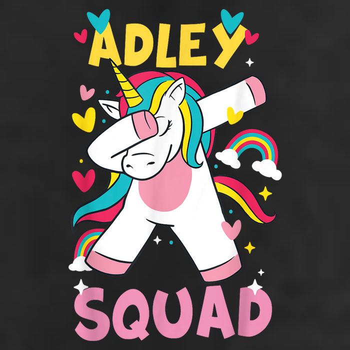 Adley Merch Unicorn Design Golf Towel