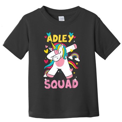 Adley Merch Unicorn Design Toddler T-Shirt