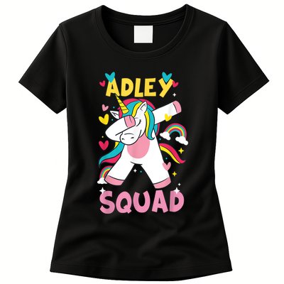 Adley Merch Unicorn Design Womens T-Shirt