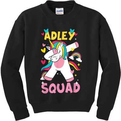 Adley Merch Unicorn Design Kids Sweatshirt