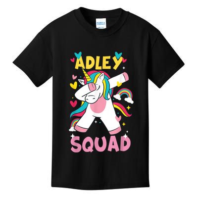 Adley Merch Unicorn Design Kids T-Shirt