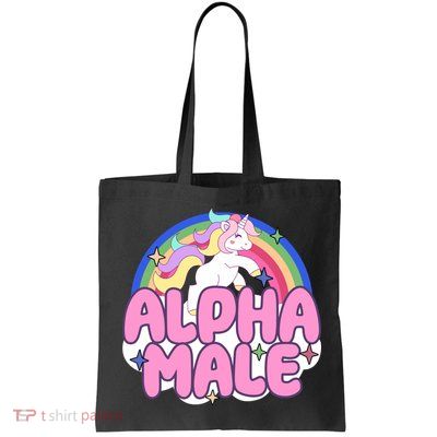 Alpha Male Unicorn Rainbow Bag