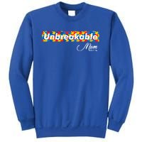 Autism Mom Unbreakable Autism Mama Bear Autism Awareness Gift Sweatshirt