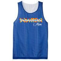 Autism Mom Unbreakable Autism Mama Bear Autism Awareness Gift Mesh Reversible Basketball Jersey Tank