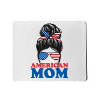 American Mom Usa Hair Bun Mousepad