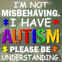I'm Not Misbehaving I Have Autism Legacy Tie Dye Trucker Hat