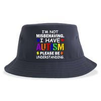 I'm Not Misbehaving I Have Autism Sustainable Bucket Hat