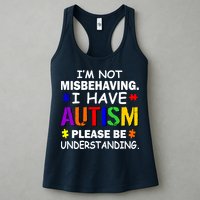 I'm Not Misbehaving I Have Autism Womens Tank Top