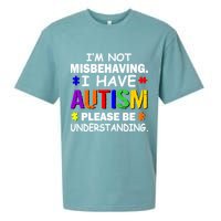 I'm Not Misbehaving I Have Autism Sueded Cloud Jersey T-Shirt
