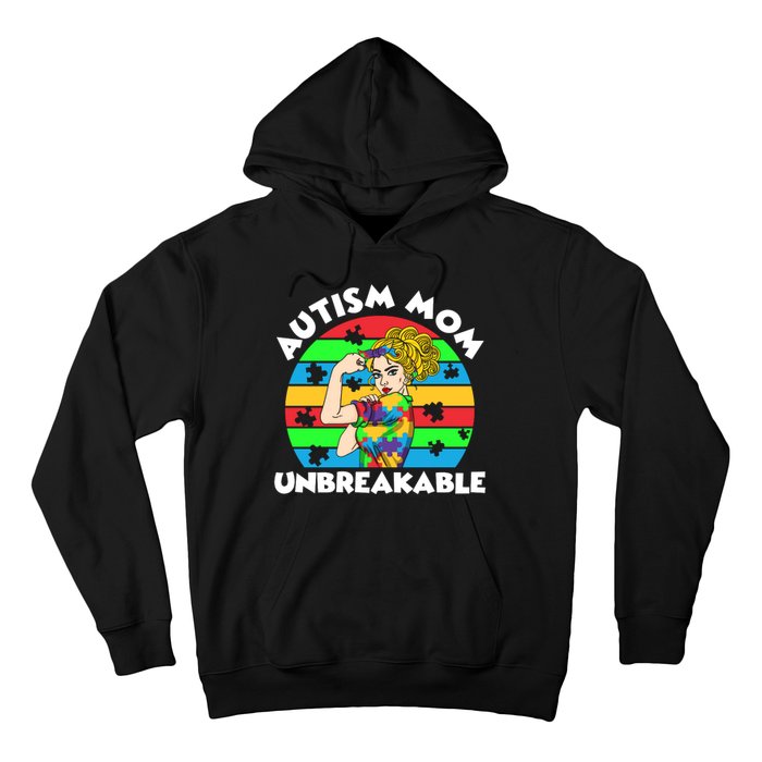 Autism Mom Unbreakable Hoodie