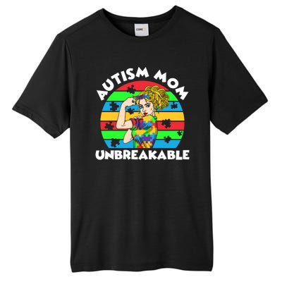 Autism Mom Unbreakable Tall Fusion ChromaSoft Performance T-Shirt