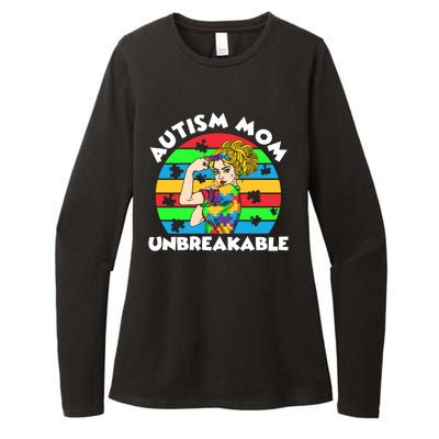 Autism Mom Unbreakable Womens CVC Long Sleeve Shirt