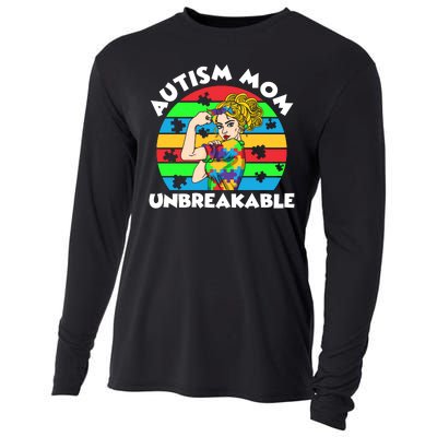 Autism Mom Unbreakable Cooling Performance Long Sleeve Crew