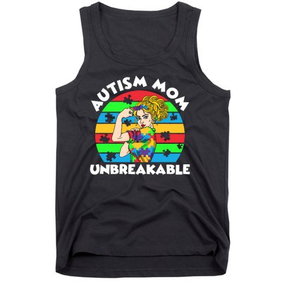 Autism Mom Unbreakable Tank Top