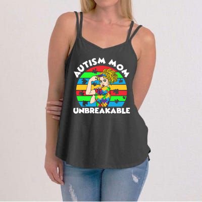 Autism Mom Unbreakable Women's Strappy Tank