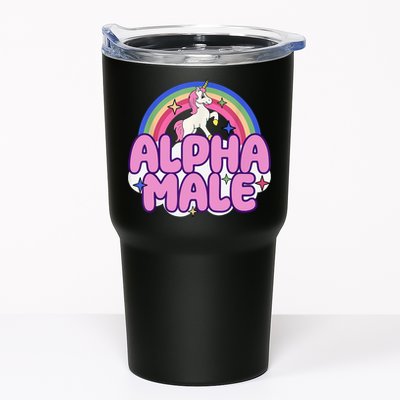 Alpha Male Unicorn Funny Sarcastic Ironic Weird Humor Tumbler