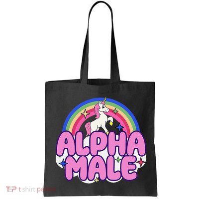 Alpha Male Unicorn Funny Sarcastic Ironic Weird Bag
