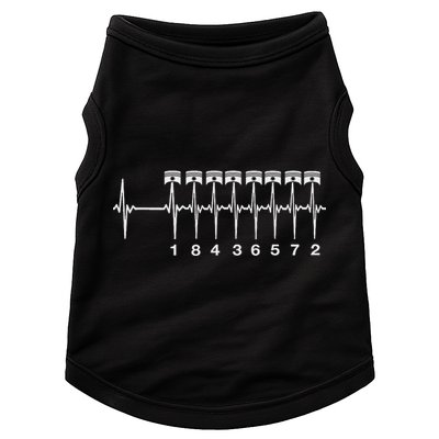 American Muscle V 8 Car Engine 18436572 Heart Beat Ecg Doggie Tank