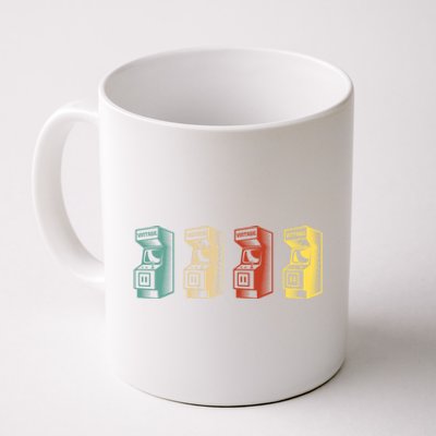 Arcade Machine Vintage Video Retro Gaming Gift Coffee Mug