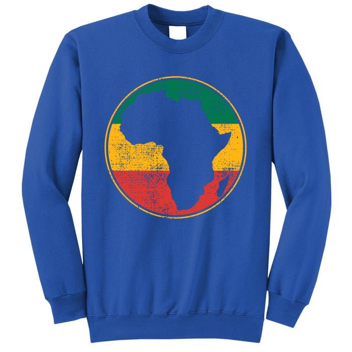 Africa Map Vintage Gift Sweatshirt