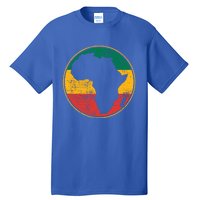 Africa Map Vintage Gift Tall T-Shirt