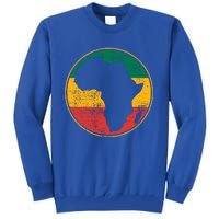 Africa Map Vintage Gift Tall Sweatshirt