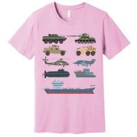 Army Military Vehicles Lovers Military Premium T-Shirt