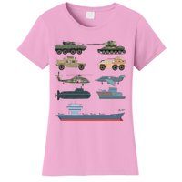 Army Military Vehicles Lovers Military Women's T-Shirt