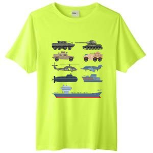 Army Military Vehicles Lovers Military Tall Fusion ChromaSoft Performance T-Shirt