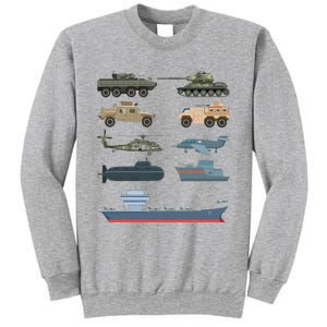 Army Military Vehicles Lovers Military Sweatshirt