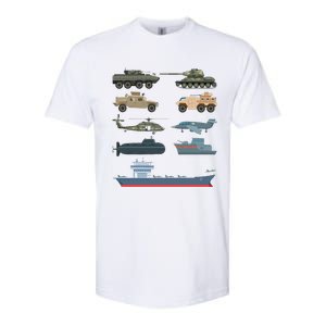 Army Military Vehicles Lovers Military Softstyle CVC T-Shirt