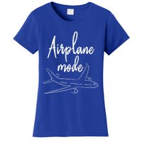 Airplane Mode Vacation Travel Gift Women's T-Shirt