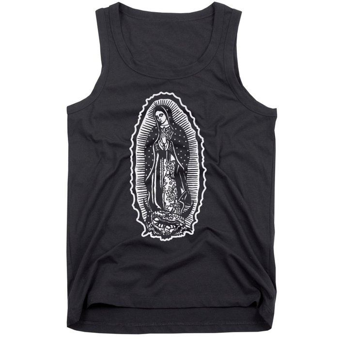 Ave Maria Virgin Mary Our Lady Of Guadalupe Marian Tank Top