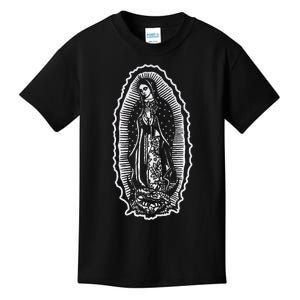 Ave Maria Virgin Mary Our Lady Of Guadalupe Marian Kids T-Shirt