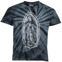 Ave Maria Virgin Mary Our Lady Of Guadalupe Marian Kids Tie-Dye T-Shirt