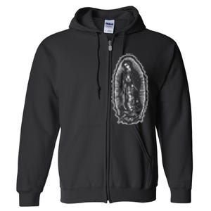 Ave Maria Virgin Mary Our Lady Of Guadalupe Marian Full Zip Hoodie