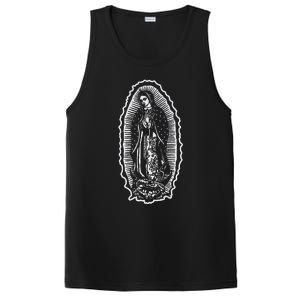 Ave Maria Virgin Mary Our Lady Of Guadalupe Marian PosiCharge Competitor Tank