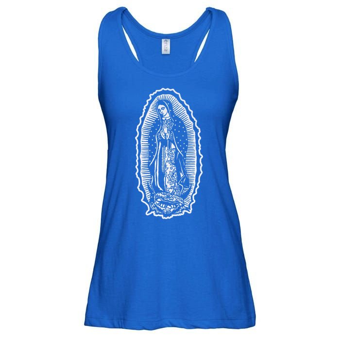 Ave Maria Virgin Mary Our Lady Of Guadalupe Marian Ladies Essential Flowy Tank